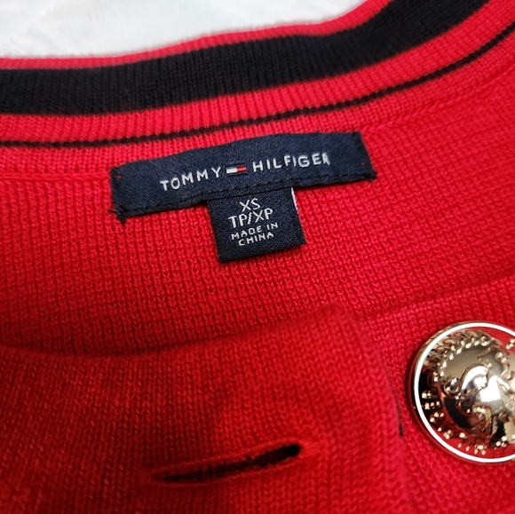 Tommy Hilfiger Red Cardigan - Picture 4 of 4